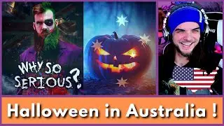 HALLOWEEN IN AUSTRALIA (Isaac Butterfield) AMERICAN REACTS