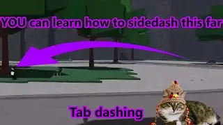 Simple tutorial on how to tab dash | TSB ROBLOX