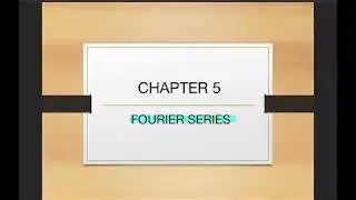 FOURIER SERIES: Determine the type of function