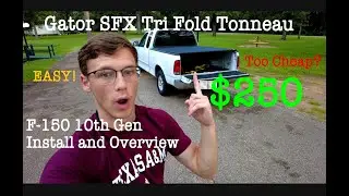 Gator SFX Tri Fold Tonneau - Ford F-150 10th Gen Install & Overview