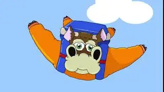 Falling Cow