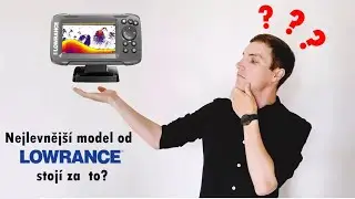 Echolot Lowrance Hook2 4X GPS - unboxing, montáž a test na vodě