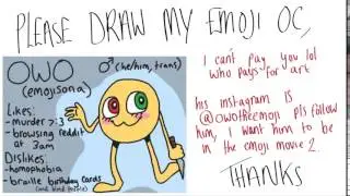 PLS DRAW MY EMOJI OC