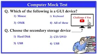 Top 100 MCQ Questions of Computer Fundamentals - Computer MCQs For All Competitive Exams #19