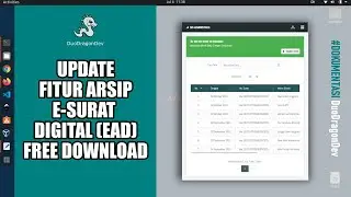 APLIKASI ARSIP SURAT DIGITAL - TAMBAH FITUR SURAT KETERANGAN - FREE DOWNLOAD