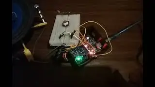 Успешный тест mp3 плеера ардуино от датчика препятствия. Всё чётко срабатывает.