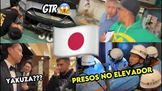 IRL JAPÃO JON VLOGS, BOCA DE 09, FNX, MARCO, GABA E MUSTACHE (ficaram presos no elevador 😱
