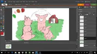 Character Design: Choosing a Color Scheme and Focus (Speed Drawing)