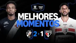 VASCO 2 X 1 SÃO PAULO | HIGHLIGHTS | BRAZILIAN CHAMPIONSHIP 2026