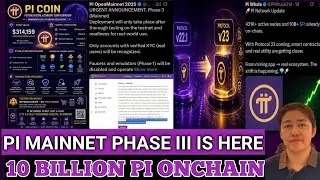 Pi MAINNET Phase 3 Update: PI KYC, Smart Contracts & 421K Nodes EXPLAINED