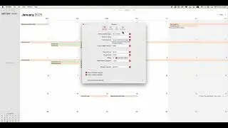 How to put week numbers in Calendar on a Mac