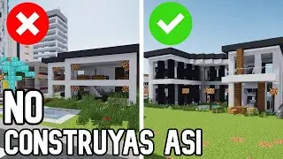 CÓMO CONSTRUIR una CASA MODERNA en Minecraft