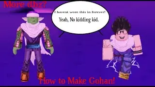 How to make Gohan from DBZ Part 1 | Roblox