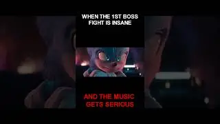 When The 1st Boss Fight Is Insane And The Music Kicks In #sonicthehedgehog