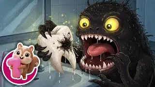 🦷 생활습관 동화 | 1분 이야기 | 충치괴물이 나타났다! 👾