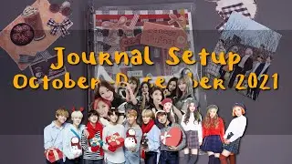 October - December 2021 journal setup (6 ring binder diary) | ThisizReneesworld