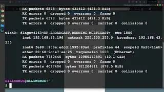 How to check find ip address and mac address in Linux using Terminal