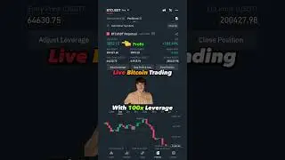 Live Bitcoin Trading with 100x Leverage