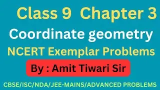 NCERT Exemplar class 9 | Chapter 3 | coordinate geometry | Solution |#ncertmaths9 #ncertexemplar