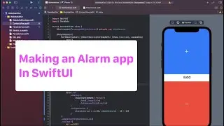 SwiftUI App - Wake me after alarm - Part 1