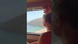 When you finally have found the best spot!
