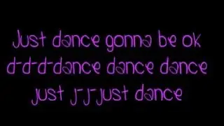 Lady Gaga Just Dance Lyrics