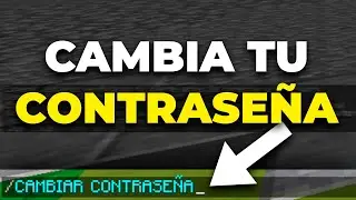 Como cambiar la CONTRASEÑA del server minecraft UNIVERSOCRAFT 2024 ✅
