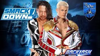 Cody Rhodes vs Shinsuke Nakamur wwe Smacked Down before Backlash France 2024