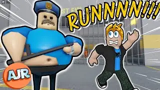 ESCAPE FROM THIS CRAZY POLICEMAN!! | Barry's Prison Run #1