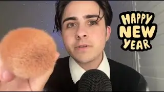 ASMR | Doing your makeup for New Years Eve Party