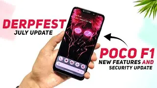 POCO F1 - DerpFest 14 Official - Android 14 - New Features & Security Patch Update