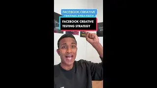 Facebook Creative Testing Strategy #facebookads #creativetesting