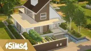 BASE GAME Family House + Blooming Rooms Kit🌹 | Sims4 | Nocc |  Stop Motion Speed Build