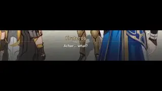 Acher...? wait hold on is that you acheron?
