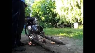 Pannónia blokk indítás próbaállványon