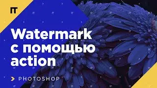 Что такое watermark? Как защитить картинки в Photoshop с помощью action