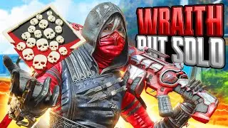 SOLO Wraith AMAZING 22 KILLS and 5,100 Damage Apex Legends Gameplay