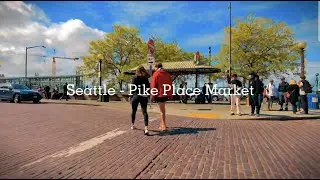Seattle - Pike Place Market in 4K | Vlog 1 #softwareengineer
