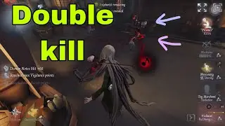 One line, double kill | Violinist gameplay | Identity V | Eversleeping town | Rank match