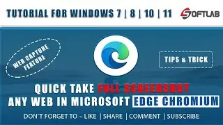 How to Take Full Screenshot Any Web Page in Microsoft Edge using the new Web Capture feature