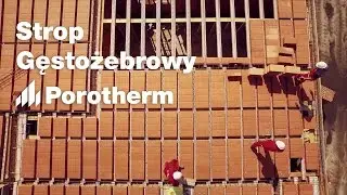 Ceramiczny strop gęstożebrowy Porotherm - trwałość i bezpieczeństwo