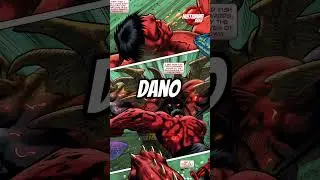 O Único Que Acabou com o Hulk no X1!😱 #colossus #redhulk #xmen #hq #comics #marvel #mcu #shorts
