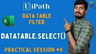 How to Filter Data Table using Select Method Syntax | yellowgreys | YouTube