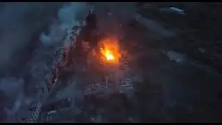 Вот так сейчас выглядит Артёмовск с высоты птичьего полёта, там проходят тяжелейшие бои.