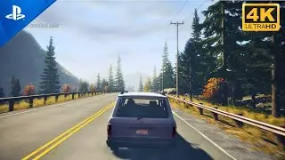 ALAN WAKE REMASTERED (PS5) Episode 6 Departure - On The Road To Cauldron Lake Walkthrough (4K HDR)
