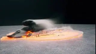 Cinema 4d Turbulence FD Burn and Fuel/Realflow/ Octane Render