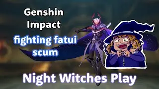 fighting fatui scum in Genshin Impact