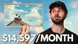 The EXACT System To Make Passive Income On Etsy With Frame TV Art