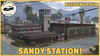 Touring SAFD Station 2! Sandy Shores Fire by Prompt Modding | Perimeter Gaming RP