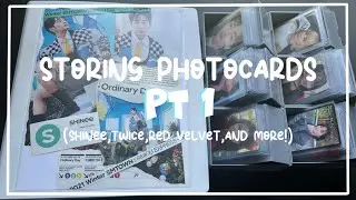 ☆ storing photocards pt 1☆ (shinee, twice, red velvet, and more)